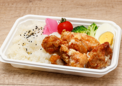 唐揚げ弁当（塩レモン味）