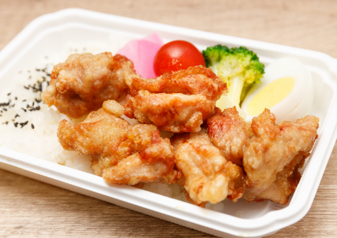 唐揚げ弁当 (プレーン味)