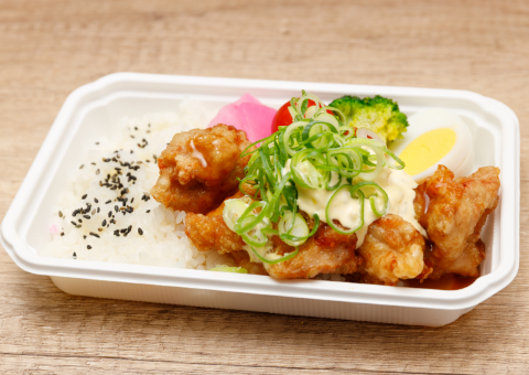 唐揚げ弁当 (南蛮タルタル)